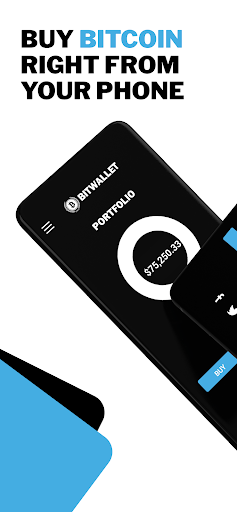 Android application BitWallet - Buy & Sell Bitcoin screenshort