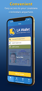 Louisiana Driver's License Renewal now available through LA Wallet
