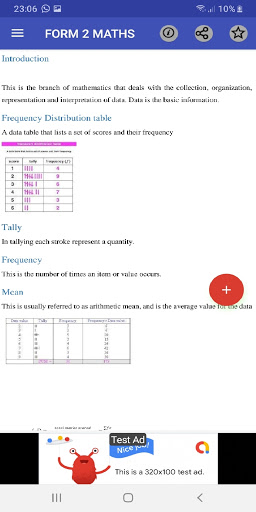 Form 2 K.eL.B Mathematics Notes