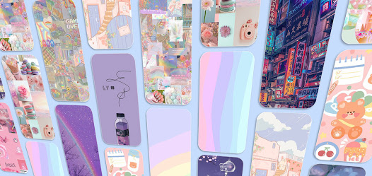 Screenshot 3 Pastel Aesthetic Wallpaper android