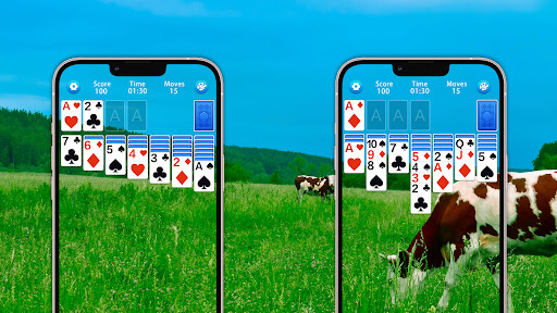 Screenshot of Solitaire