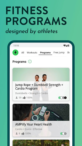 Screenshot of Jump Rope Training | Crossrope