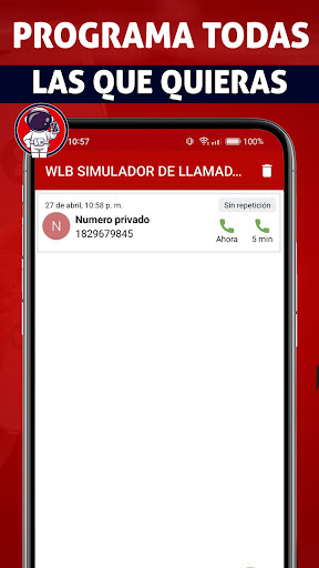 WLB SIMULADOR DE LLAMADAS Screen 3