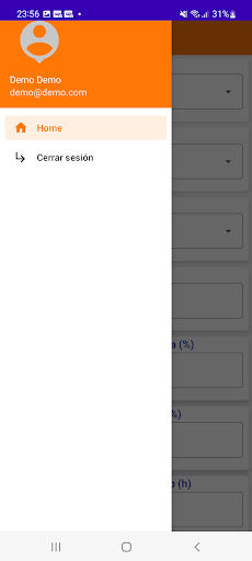 Control minero Screen 2