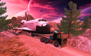 Space Shuttle Transporter 3D - Screenshot 3