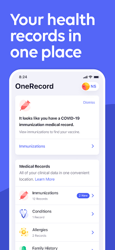 Android application OneRecord screenshort