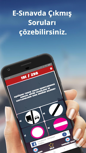 Ehliyet Sınavı Çıkmış Sorular Screen 2