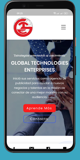 Android application Global Technologies screenshort