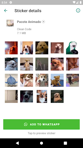 Stickers Cachorros Animados Screen 2
