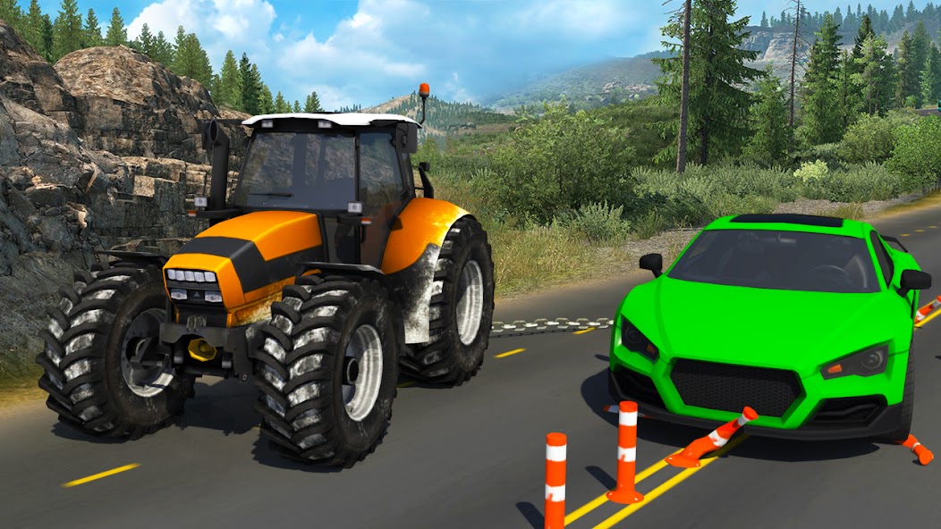 Heavy Machines vs Chained Cars banner