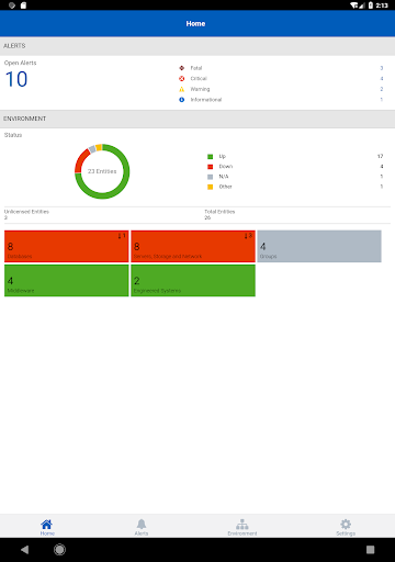 Screenshot of Oracle Management Cloud