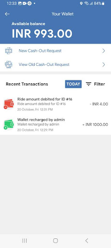 Android application Apago Carrier screenshort