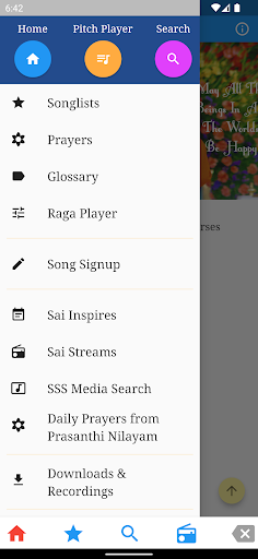 Sai Rhythms Screen 2