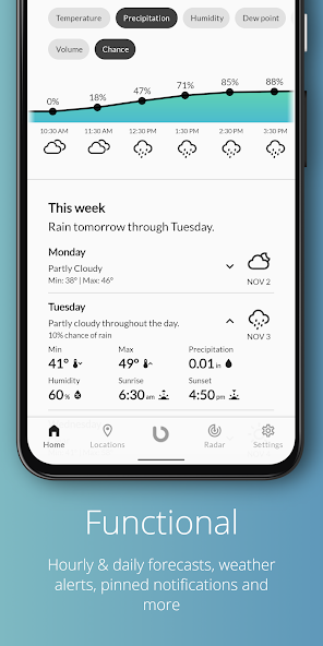 Clyma Weather: Simple, Multi-source and Accurate 2.0.17 APK + Мод (Unlimited money) за Android