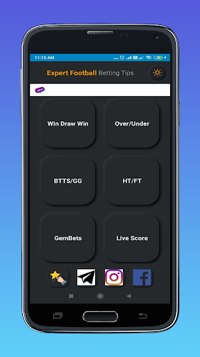 Expert Football Betting Tips Screen 2