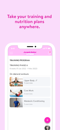 Jacquie Baker Fitness Screen 3