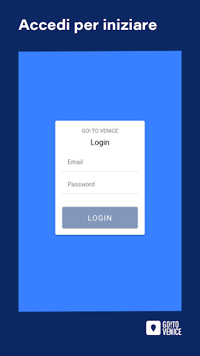 Android application GotoVenice Driver screenshort
