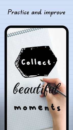 Screenshot of Cursive Handwriting Practice