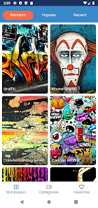 Screenshot 7 Graffiti Wallpapers, Urban art android