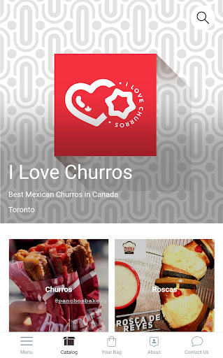 Android application I Love Churros screenshort