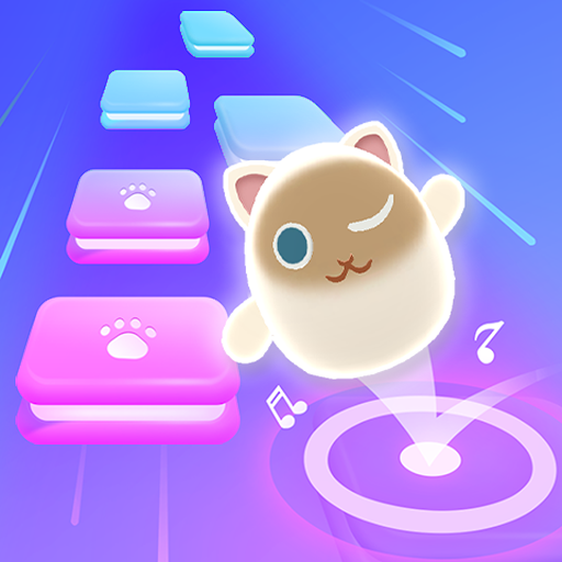 Dancing Meow: Cats & Tiles Hop logo