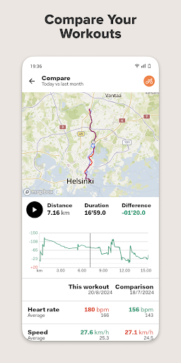 Screenshot of Sports Tracker: Run Bike Hike