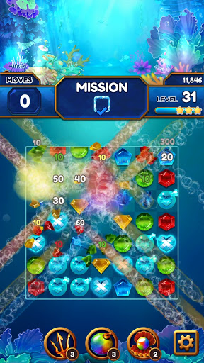 Under the Deep Sea: Jewel Match3 Puzzle screenshots 22