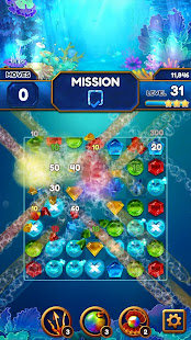 Under the Deep Sea: Jewel Match3 Puzzle 1.9.2 APK screenshots 14
