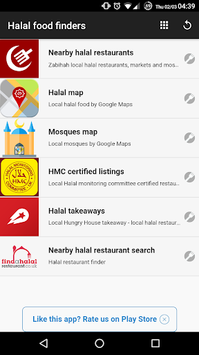 Halal restaurants finder Screen 3