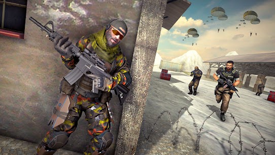 Army Commando Shooting Games MOD APK (GOD MODE/DUMB ENEMY) 9