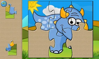 Game screenshot Dino Puzzle Kids Dinosaur Game mod apk
