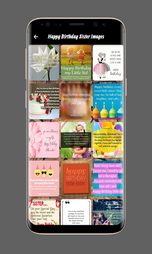 Birthday Little Sister Wishes Screen 2