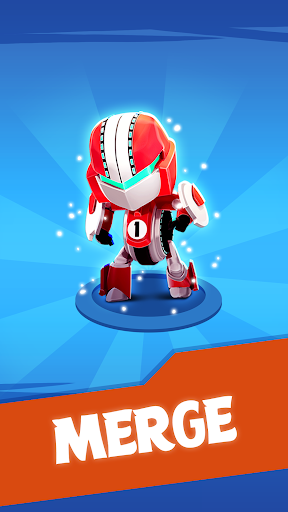 Android application Merge Plane Robots Idle Empire screenshort