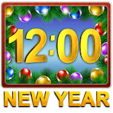 New Year Clock Widget icon