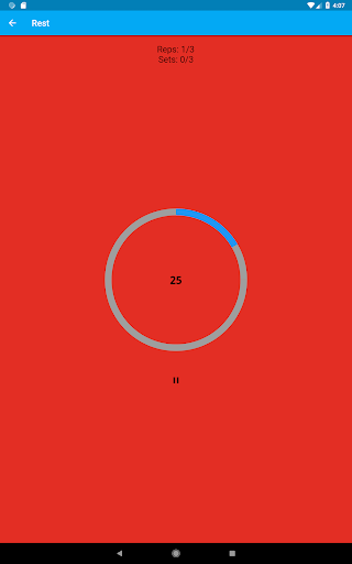 Simple Exercise Timer