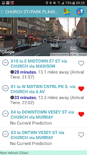 NYC New York Bus Tracker 1.434 APK screenshots 2