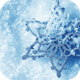 Hình ảnh biểu tượng của Snowflakes Live Wallpaper Pro