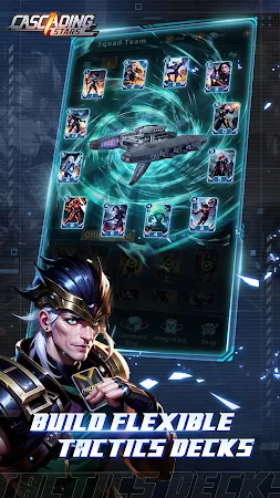 Game screenshot Cascading Stars - AI CCG apk download