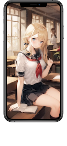 Anime-Mädchen-Hintergrundbild