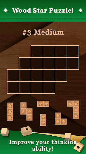 Wood Star Puzzle Screen 3