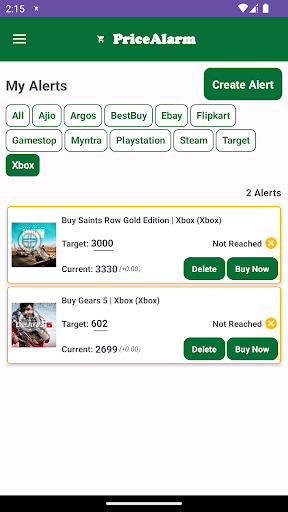 PriceAlarm Price Drop Alerts
