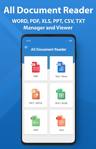 Android application All Document Reader - PDF, Doc screenshort