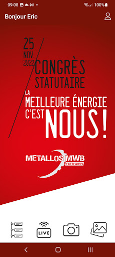 Congrès Métallos 2022 Screen 2