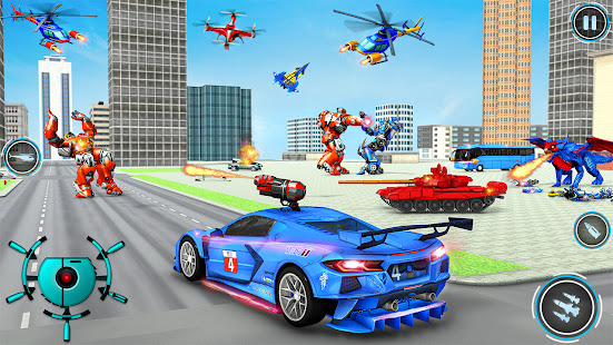 Police Dragon Robot Car Games 1.0.4 screenshots 1