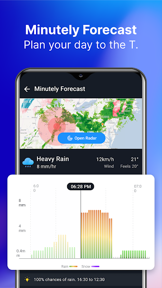 1Weather:Widget Forecast Radar 8.1.1 APK + Мод (Unlimited money) за Android
