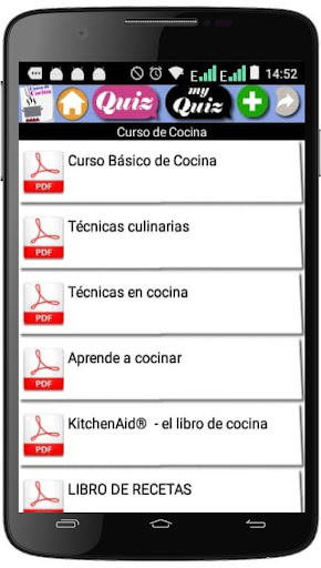 Curso de Cocina Screen 2