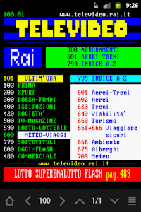 Televideo Teletext Unknown