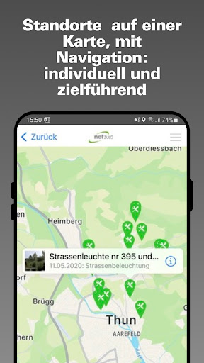 NetZulg App Screen 3