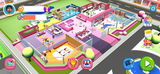 Android application Beauty Center: ASMR Care Game screenshort