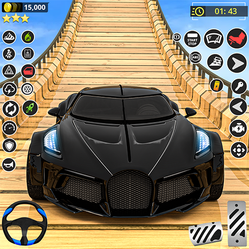 GT Car Stunt Race: Mega Ramps logo